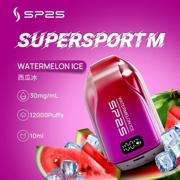 SP2S抛棄式12000口【超長續航+電量顯示】